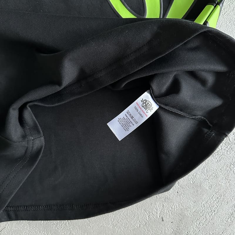 Camiseta Synaworld OG Logo Black/Green - Encomenda
