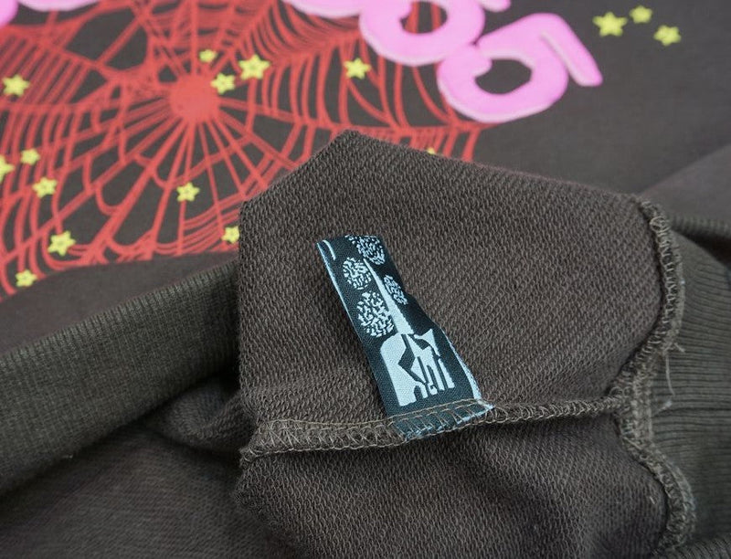 Moletom Sp5der Angel Number Brown - Encomenda