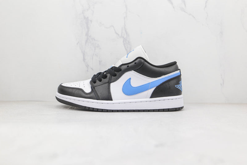 Jordan 1 Low Black University Blue White - Encomenda