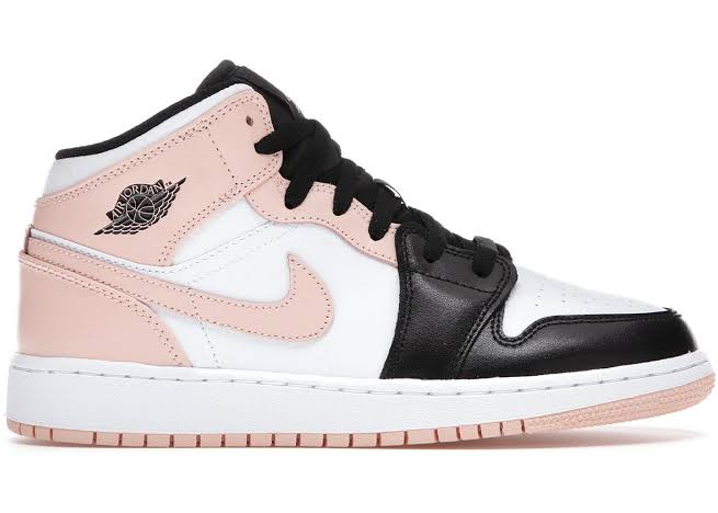 Jordan 1 Mid Arctic Orange Black Toe (GS) - Encomenda