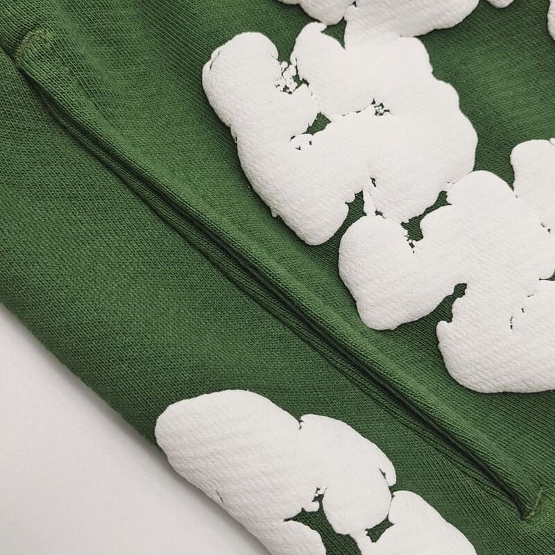 Shorts Denim Tears The Cotton Wreath Green - Encomenda