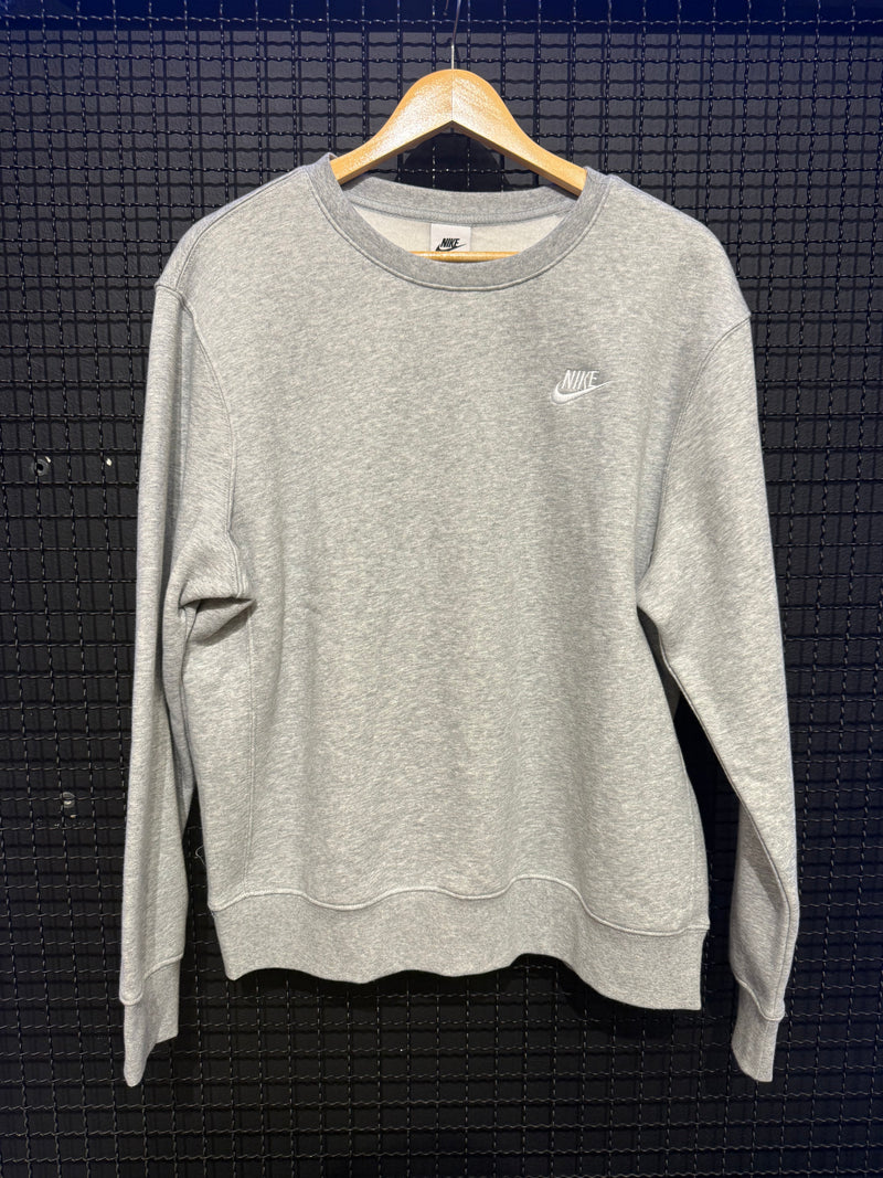 Moletom Nike Careca CINZA/BRANCO - Pronta Entrega