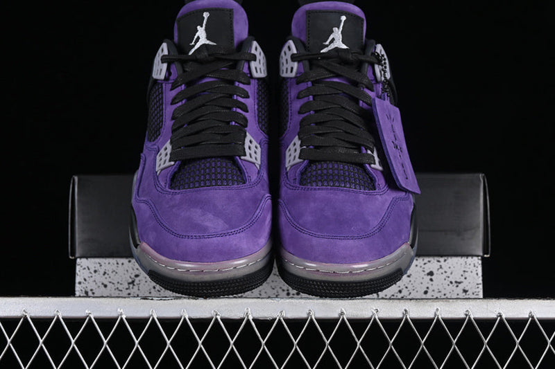 Air Jordan 4 x Travis Scott Purple Suede 'Friends & Family' - Encomenda
