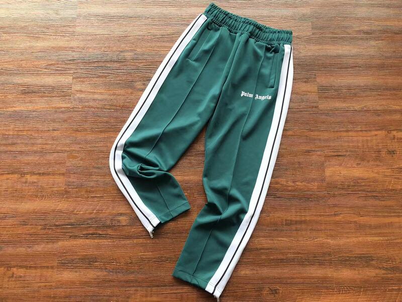 Conjunto Palm Angels Logo Tracksuit Green - Encomenda