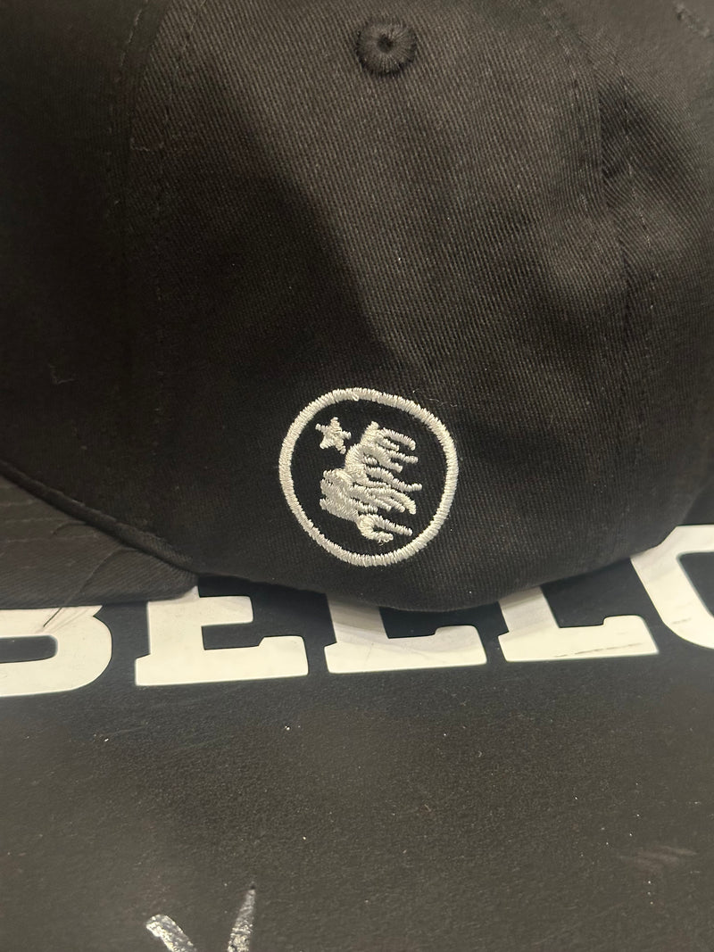 Boné Hellstar Aba Reta Black - Pronta Entrega