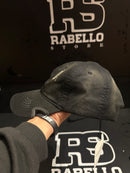 Boné Balenciaga Preto Destonado Aba Curva Cortada - Pronta Entrega