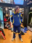 Conjunto Tracksuit Jordan Brasil Azul Amarelo 2026/27 - Pronta Entrega
