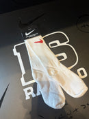 Meia Nike Sport Cano Alto Swoosh vermelho Branco - Pronta Entrega