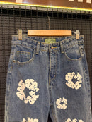 Calça Denim Tears Jeans Claro - Pronta Entrega