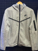 Conjunto Tech Fleece Nike Cinza - Pronta Entrega