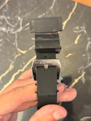 Relógio Cartier Santos Quartzo Silver Fundo Blue - Pronta Entrega