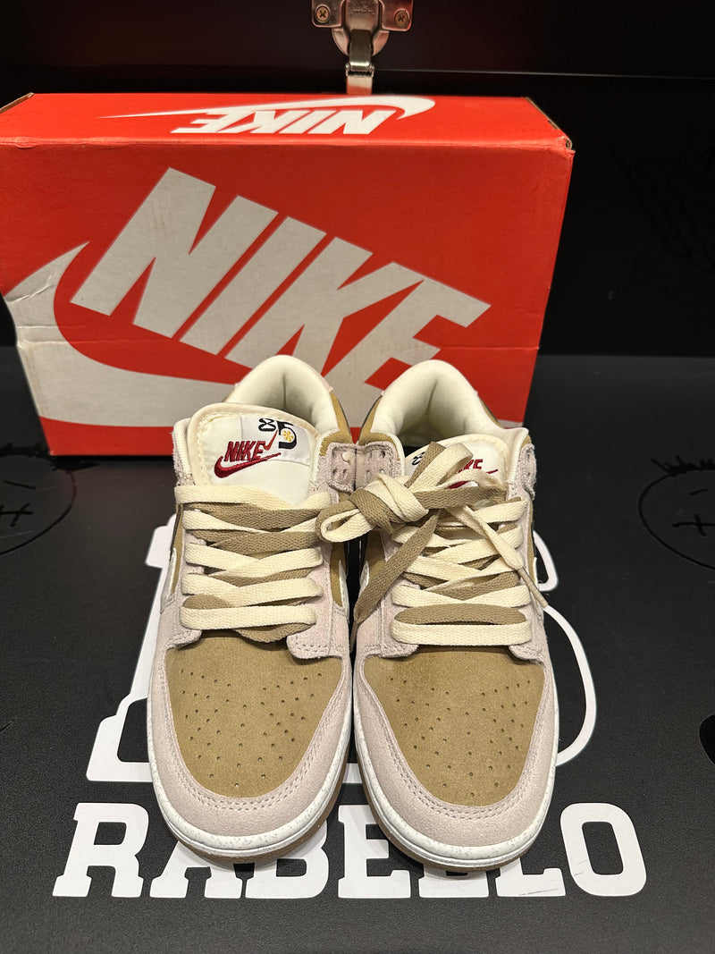 Tênis Nike Dunk Low Double Logo Koala Solado Glow - Pronta Entrega