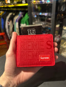 Carteira Supreme Vermelha - Pronta Entrega
