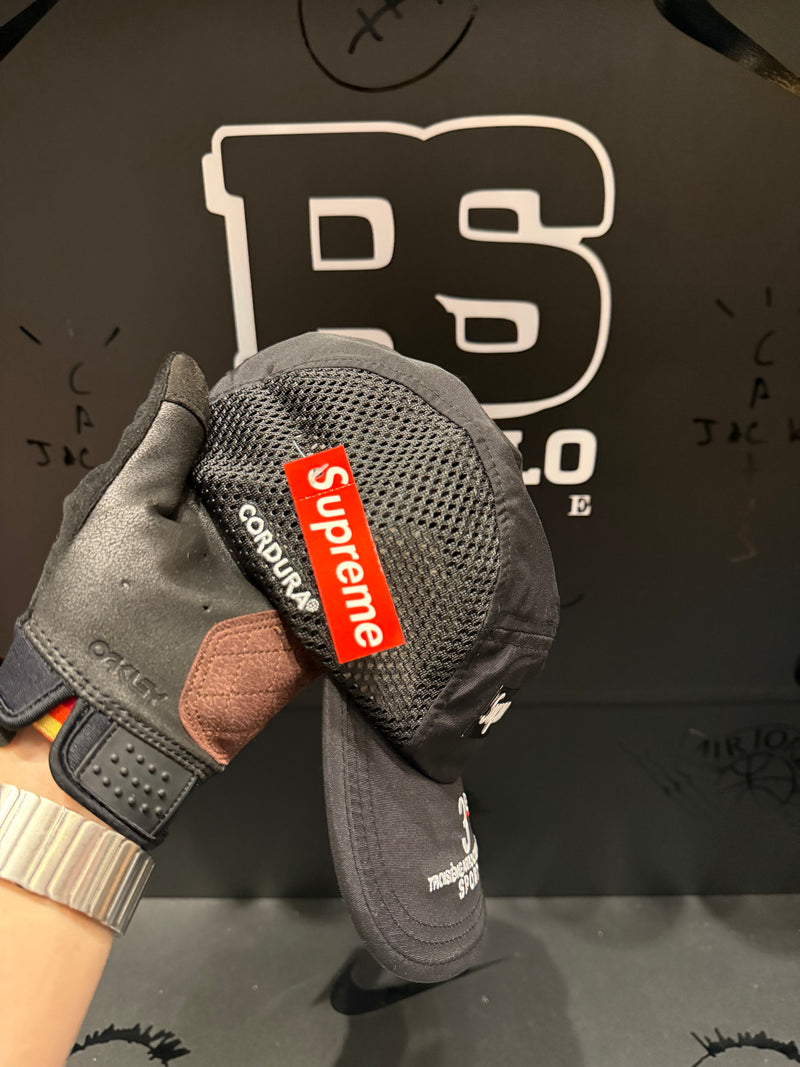Boné Supreme Mesh Side Panel Camp Preto - Pronta Entrega