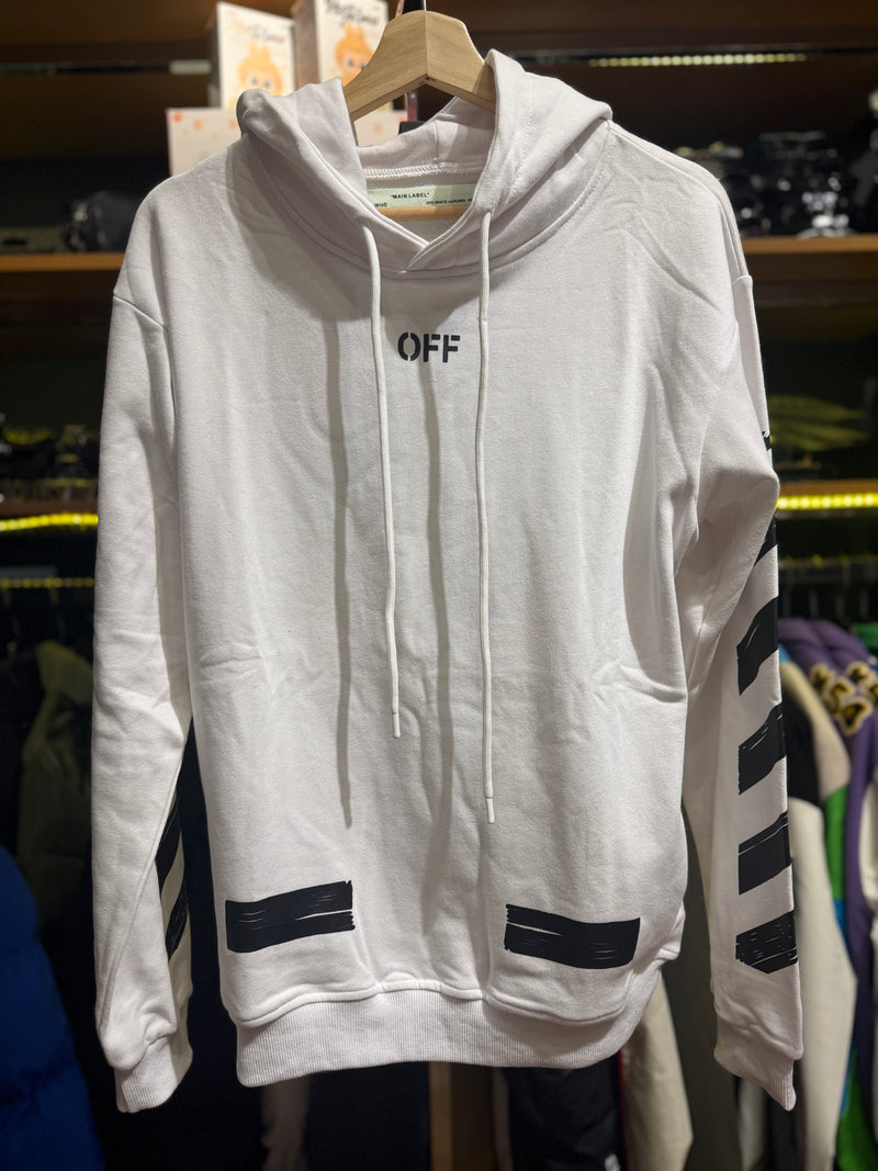 Moletom Off-White Impressionism’ Branco - Pronta Entrega