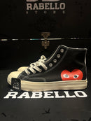 Tênis Converse Chuck 70 X Comme des Garçons High Preto - Pronta Entrega