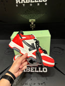 Tênis Off-White Out of Office 'White Red Black' - Pronta Entrega