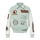Jaqueta Louis Vuitton Leather and Wool Varsity - Encomenda