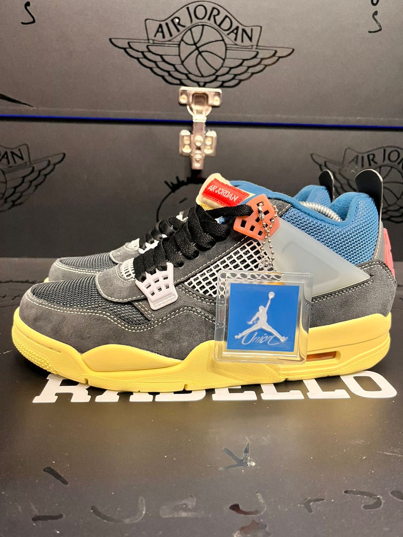 Tênis Nike LA Union x Air Jordan 4 Off Noir - Pronta Entrega