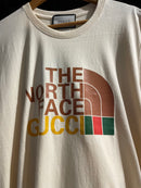 Camiseta GUCCI x THE NORTH FACE Branca - Pronta Entrega