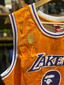 Jersey BAPE NBA Los Angeles Lakers Gold BAPE