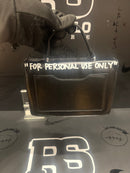 Bolsa OFF-WHITE 1.4 Jitney Bag "CASH INSIDE" Off White Preta - Pronta Entrega