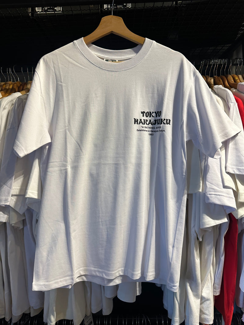 Camiseta BAPE x TOKYO Branco - Pronta Entrega