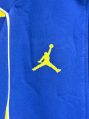 Conjunto Tracksuit Jordan Brasil Azul Amarelo 2026/27 - Pronta Entrega