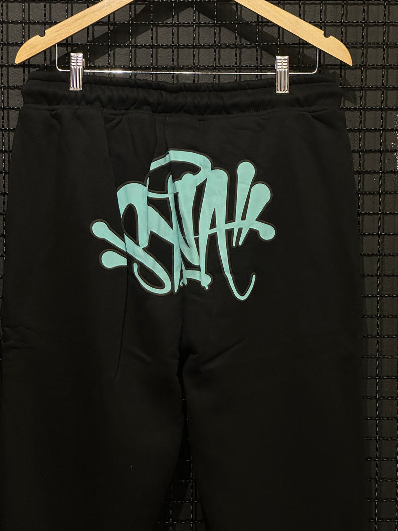 Conjunto Syna Moletom “Forgives Me” Black/Blue - Pronta Entrega