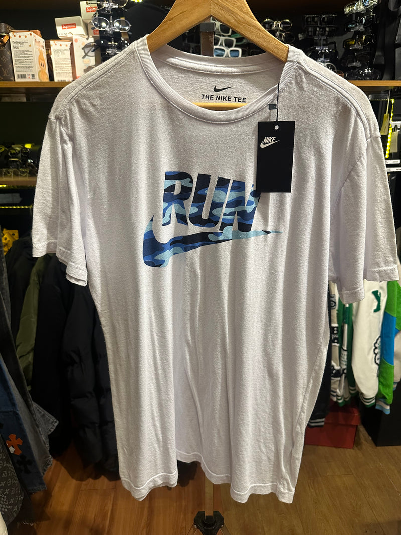 Camisa Nike Tee Run Sky Branca - Pronta Entrega