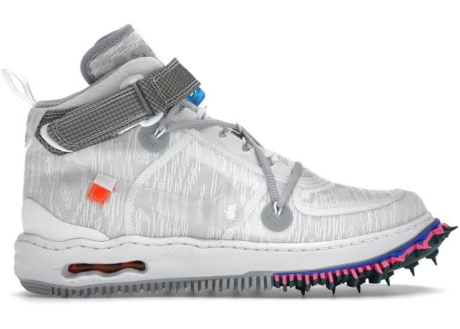 Nike Air force 1 Mid Off White White - Encomenda