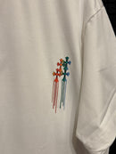 Camiseta Chrome Hearts “Chrome Heart” White - Pronta Entrega