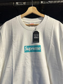 Camiseta Supreme Tiffany & Co.  Branco- Pronta Entrega