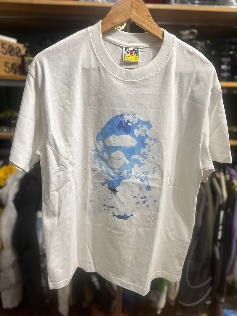 Camiseta BAPE A Bathing Ape Branca - Pronta Entregar