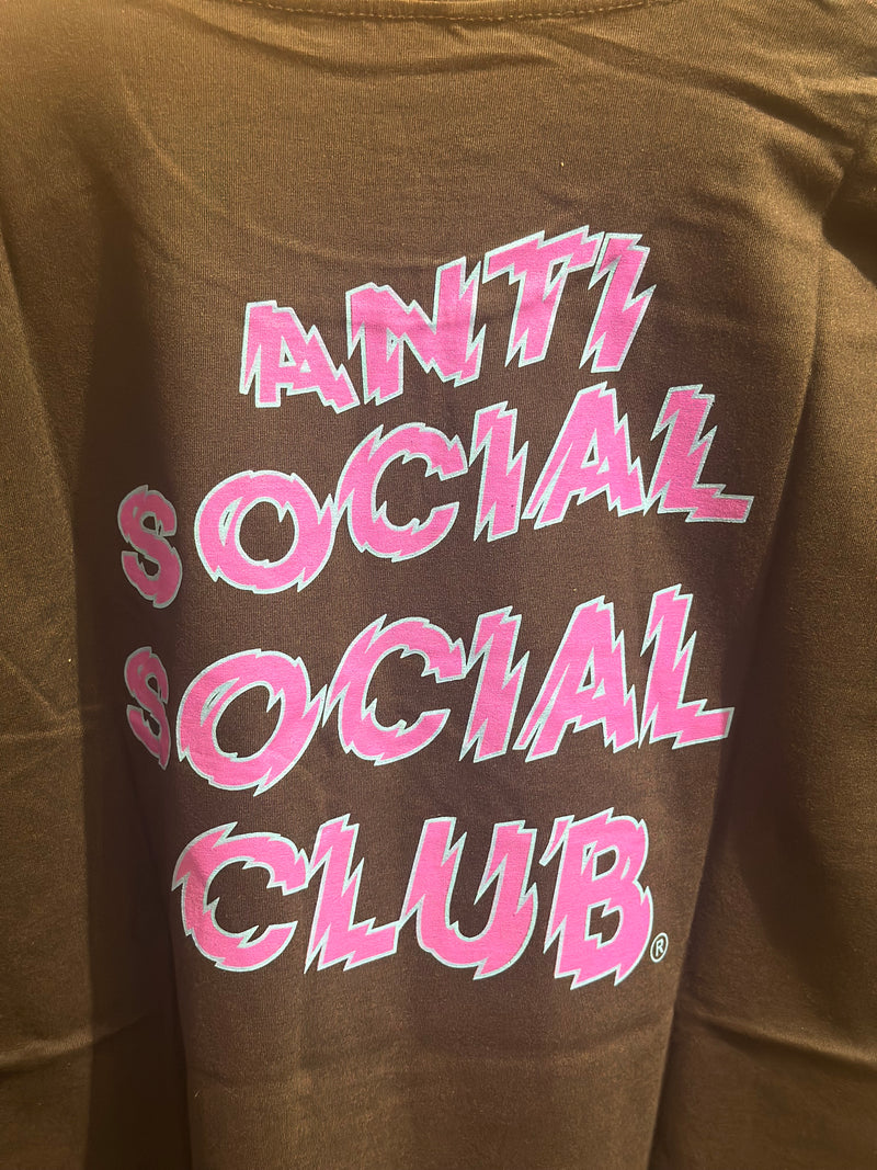 Camisa Anti Social Social Club Preta - Pronta Entrega