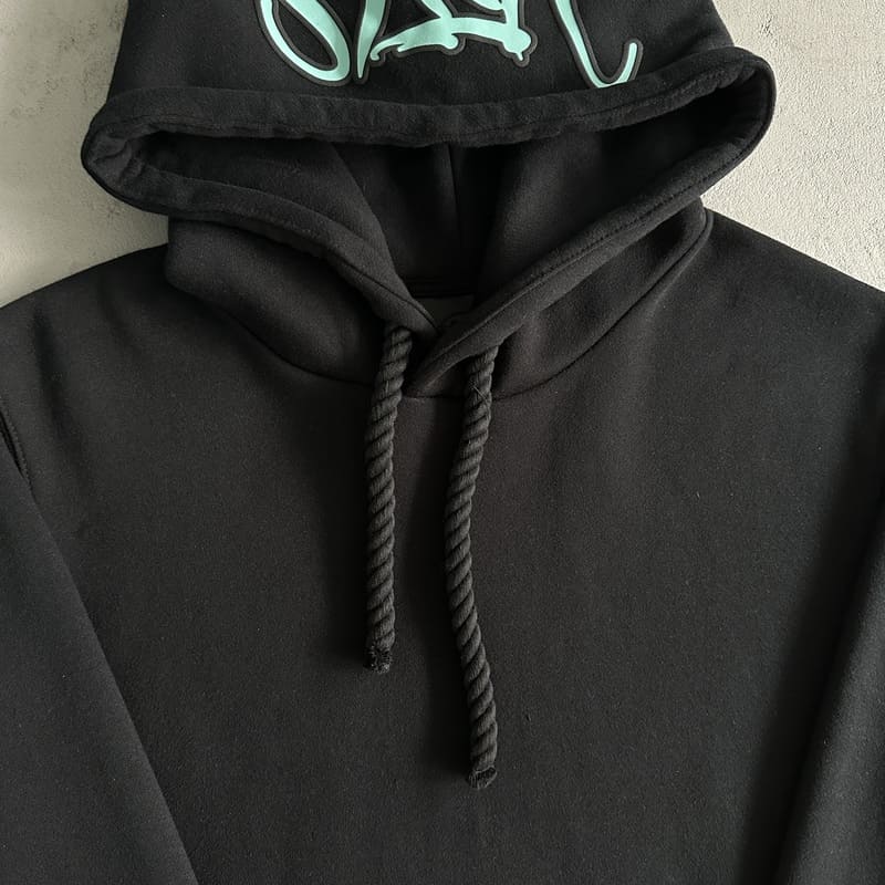 Conjunto Synaworld Logo Preto/Azul - Encomenda