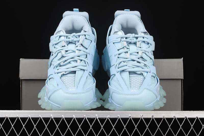 Balenciaga Track 'Clear Sole - Light Blue' - Encomenda