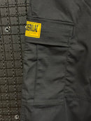 Calça Corteiz Guerillaz Cargo Black/White - Pronta Entrega