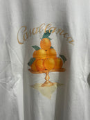 Camiseta Casablanca Orange Branca - Pronta Entrega