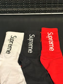 Pack 3 Meias Supreme Cano Alto Multicolors  - Pronta Entrega