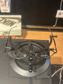 Óculos Miu Miu Redondo Armação Silver Lente Clear - Pronta Entrega