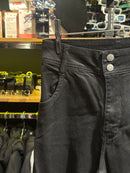 Calça Feminina Sarja Preta - Pronta Entrega