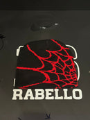 TOUCA GLOBAL SPIDER WEB BEANIE BLACK/RED - PRONTA ENTREGA