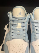 Tênis Nike Air Jordan 1 Low Football Grey Aluminum - Pronta Entrega