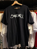 Camiseta SUPREME Handstyle Tee Preta - Pronta Entrega
