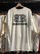 Camiseta BALENCIAGA Slim Fit Branca - Pronta Entrega