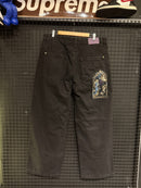 Calça Jeans Derschutze "Awakening V2" Denim Black - Pronta Entrega