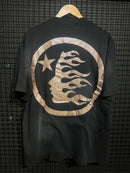 Camiseta Hellstar Classic Glitter Tee Black - Pronta Entrega