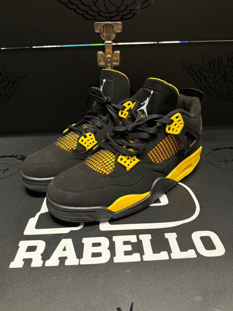 Tênis Nike Air Jordan 4 Retro Yellow Thunder - Pronta Entrega