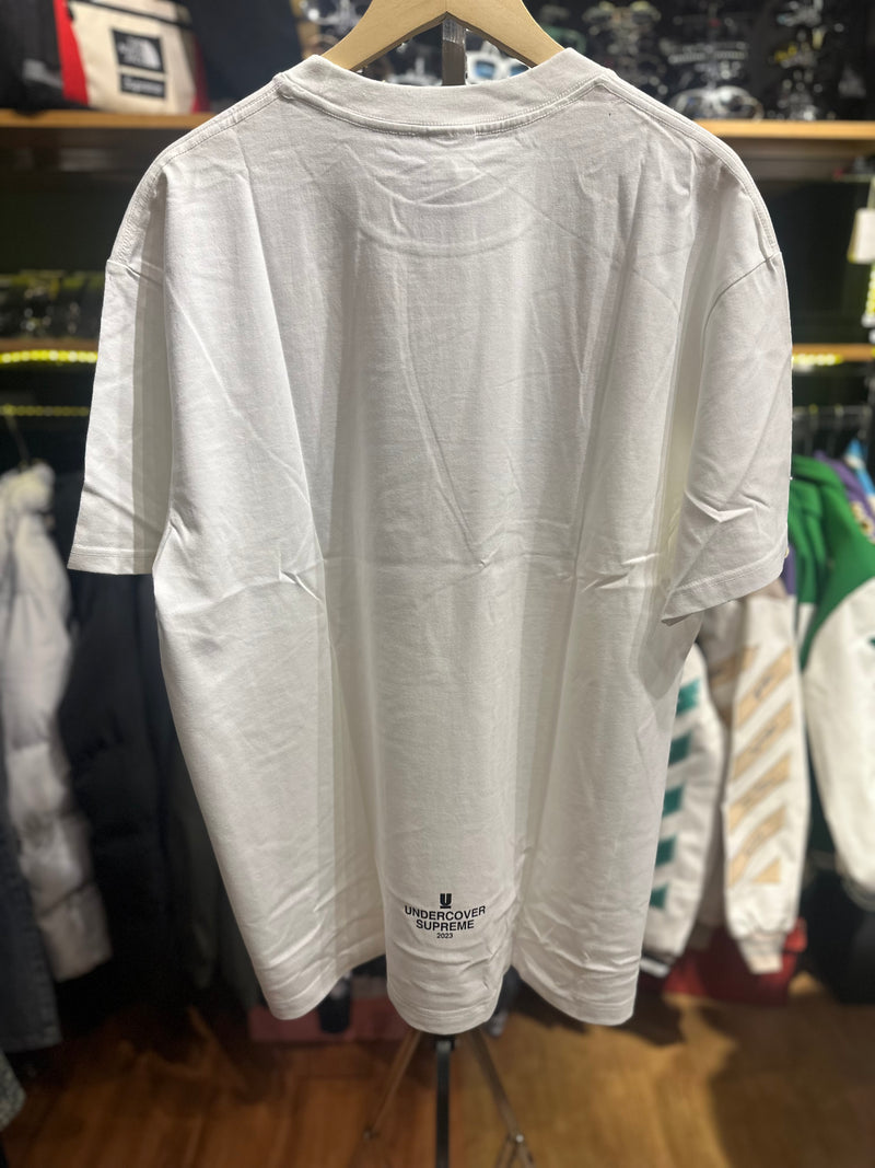 Camiseta SUPREME O Anjo Caído Branca - Pronta Entregar